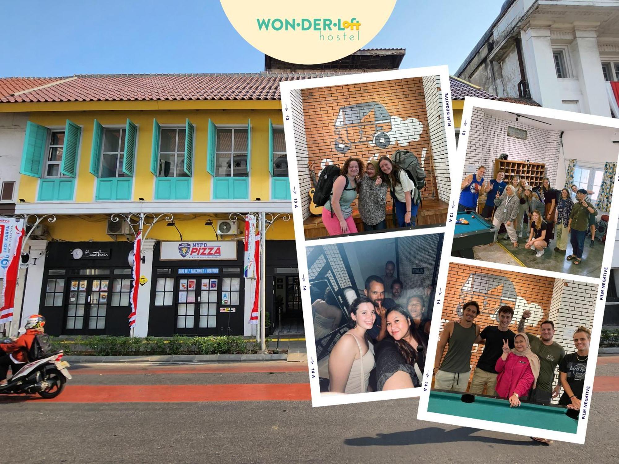 ג'קרטה Wonderloft Hostel Kota Tua מראה חיצוני תמונה